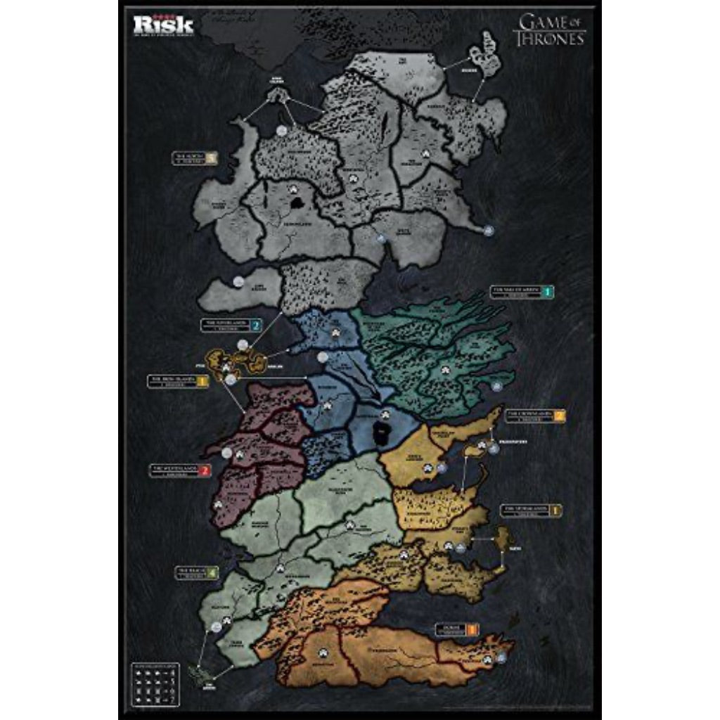 Risk: Game of Thrones Strategy Board Game by USAOPOLY