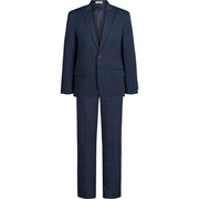 Calvin Klein Boys 2-Piece Formal Suit Set, Bright Blue Stretch, 8