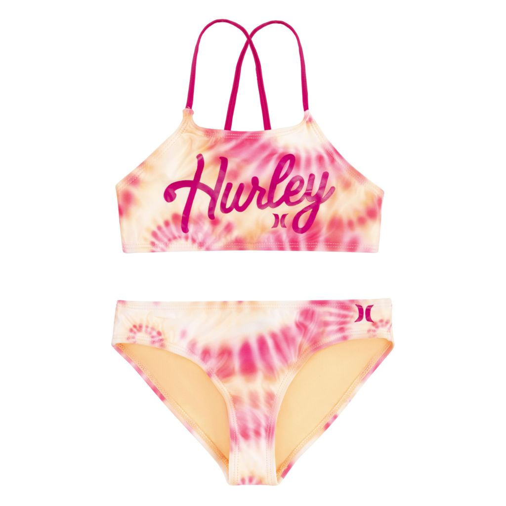 SZ 4, Hurley- 2-Piece Bikini Swim Suit | Hyper Pink