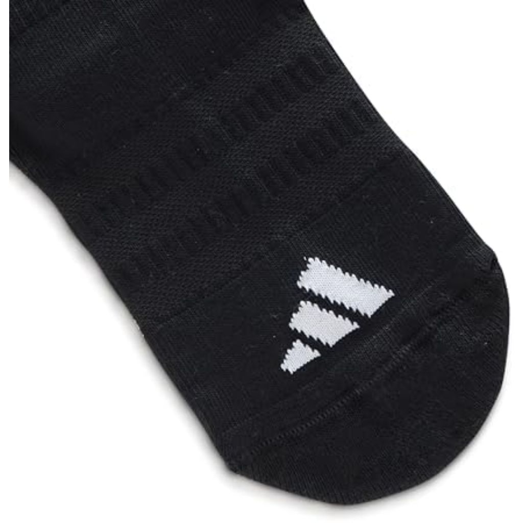 adidas Women's Half Crew Performance Socks (1 Pair), Black - Shoe Size 8-10