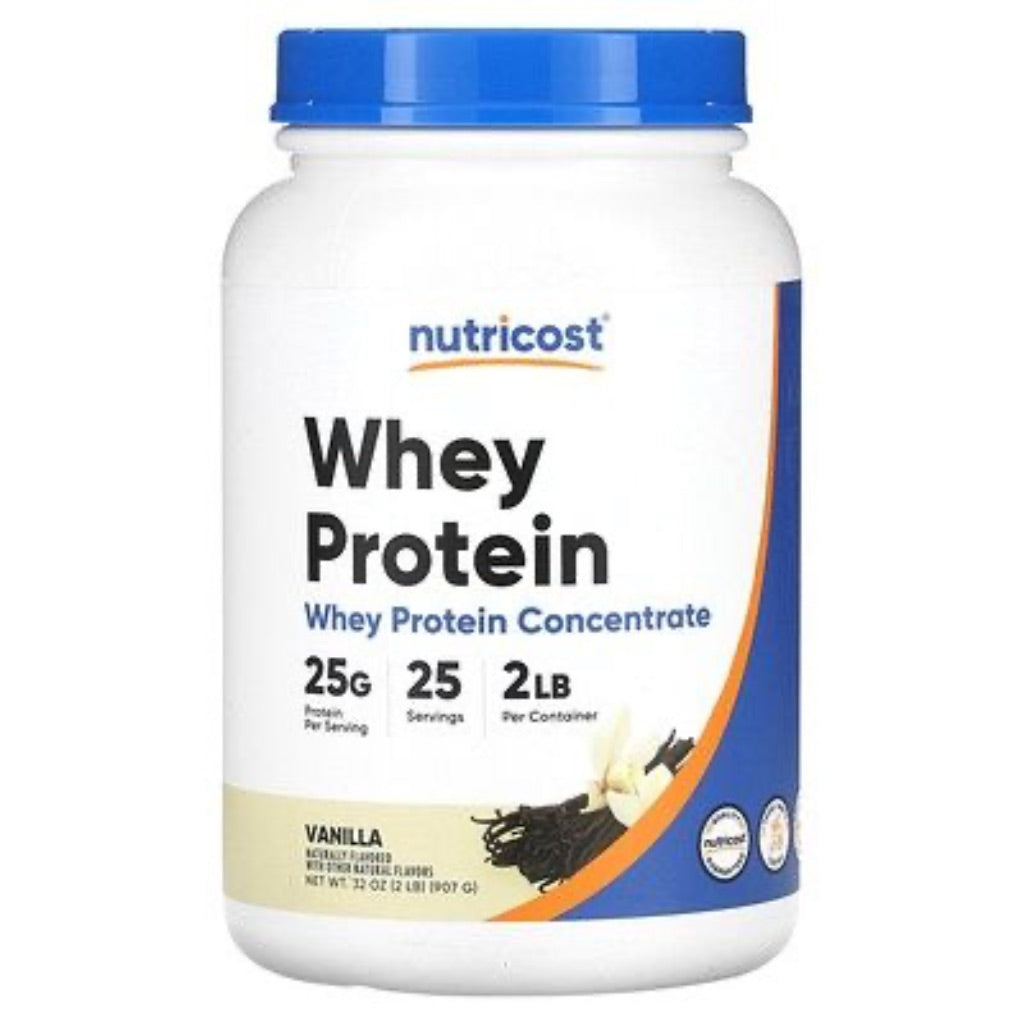 Nutricost, Whey Protein Concentrate, Vanilla, 2 Lbs (907 G)