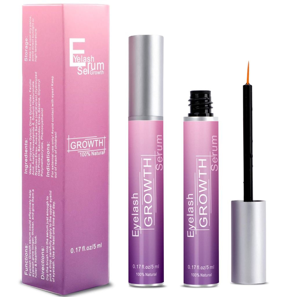 Aomock Premium Eyelash Growth Serum and Eyebrow Enhancer (5ml)