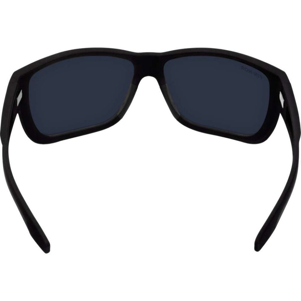 Fil-Nor 12/0 Sunglasses - Matte Black Frame/Blue Mirror Glass Lenses