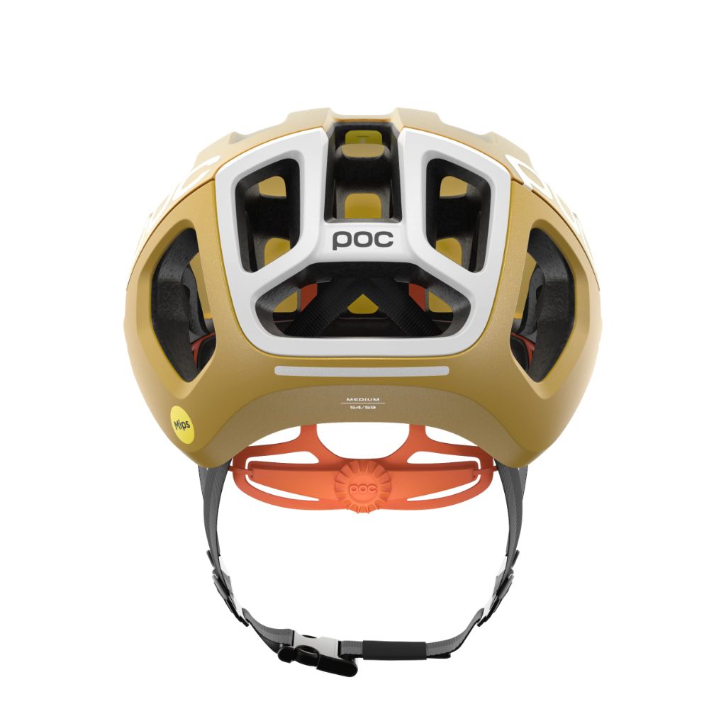 POC Ventral Tempus MIPS Bike Helmet - Fluorescent Orange AVIP, 50-56