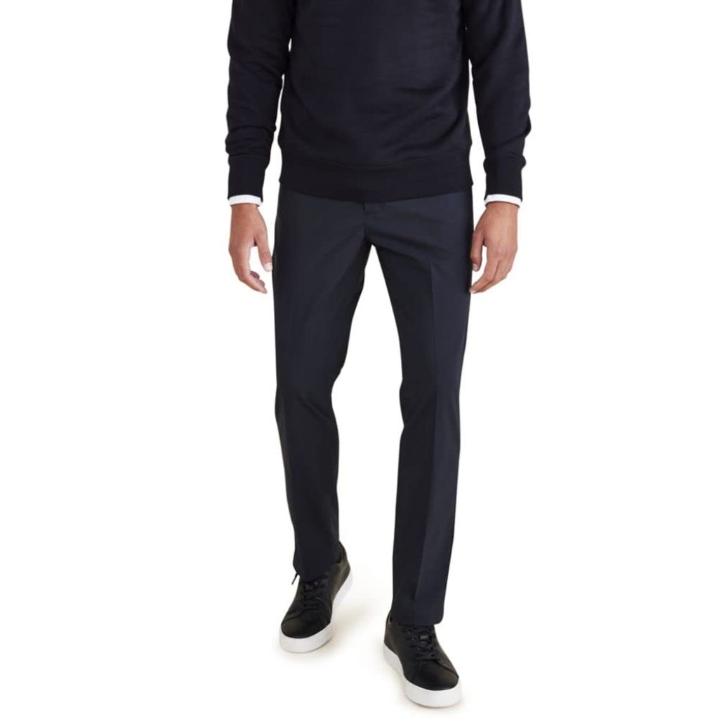 Dockers Signature Go Khakis, Slim Fit Pants, Men's, Black 33 X 30