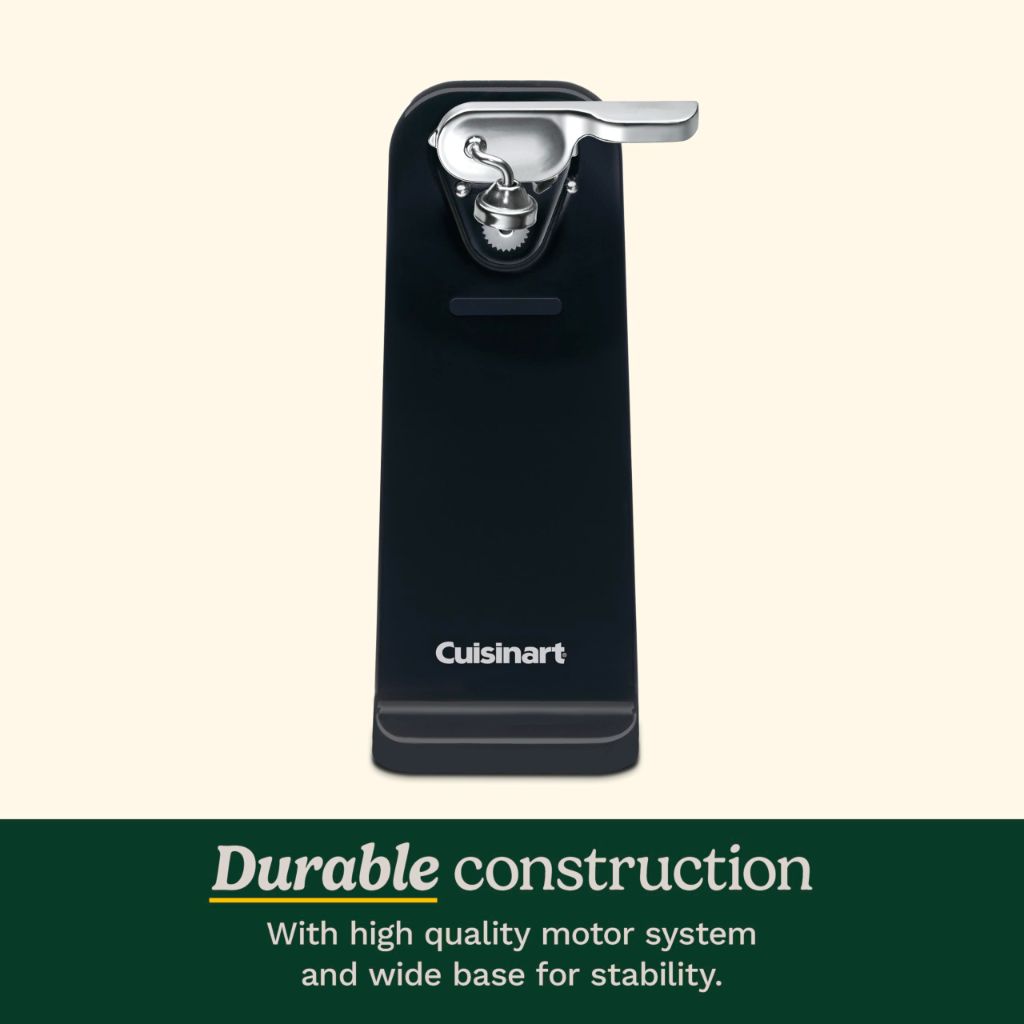 Cuisinart Deluxe Electric Can Opener, Black