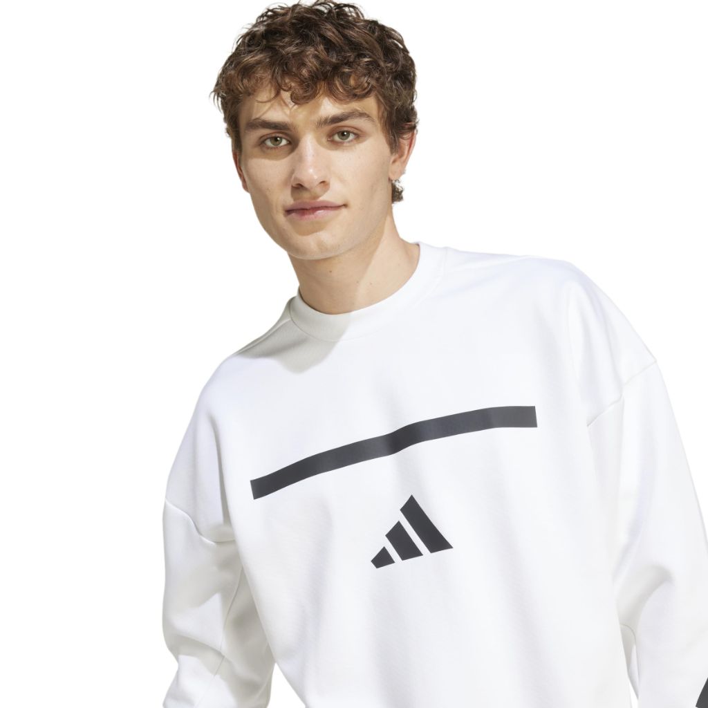SZ XLT, Adidas Men's Z.N.E. Sweatshirt | White