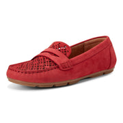 Earth® Remi Casual Flat Loafers, Medium Red 610, 10 M