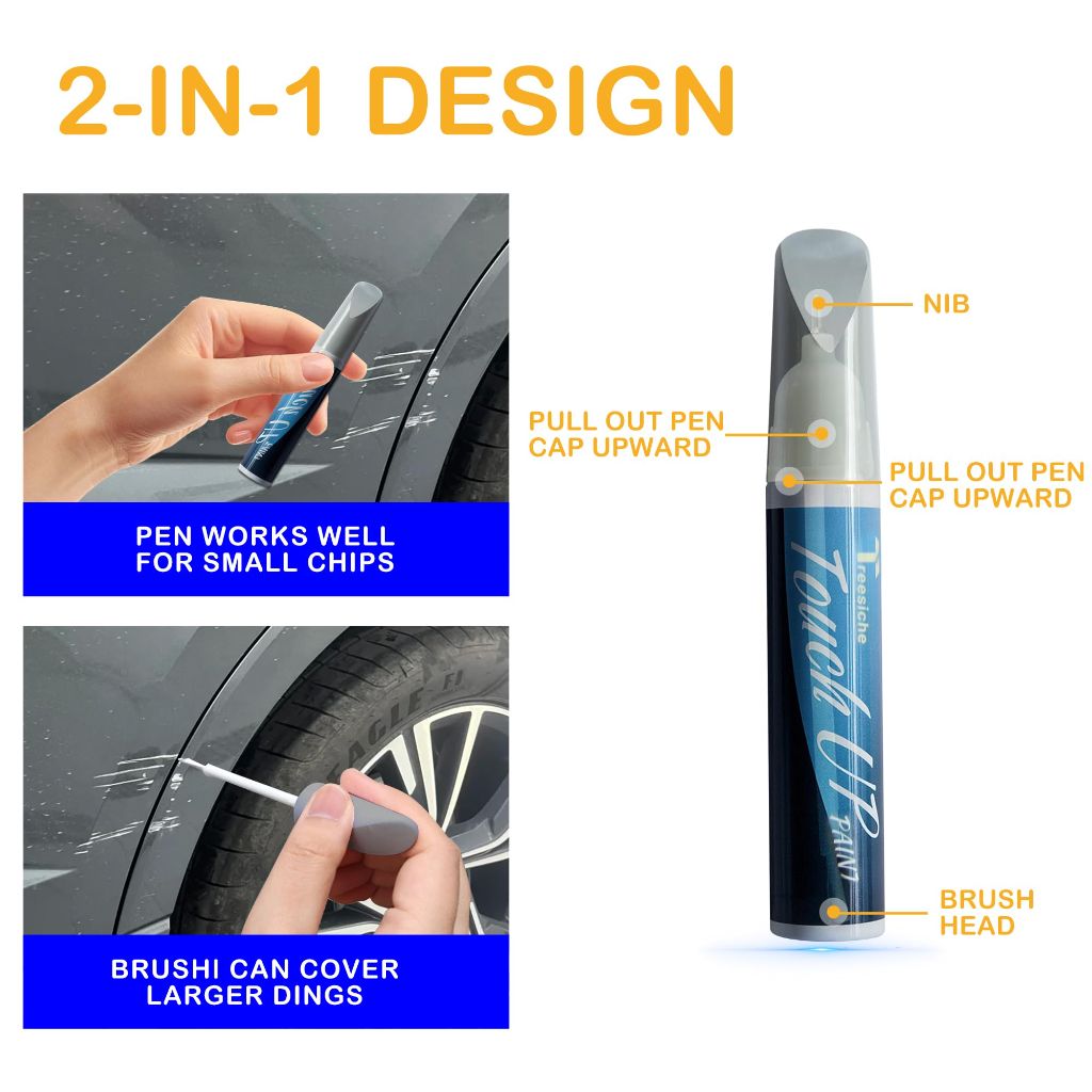 G1U Ice Silver Metallic Touch Up Paint for SUBARU