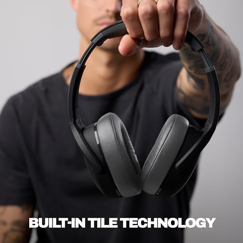 Skullcandy Crusher Evo Wireless Bluetooth Headphones, Noise Isolating - Asphalt