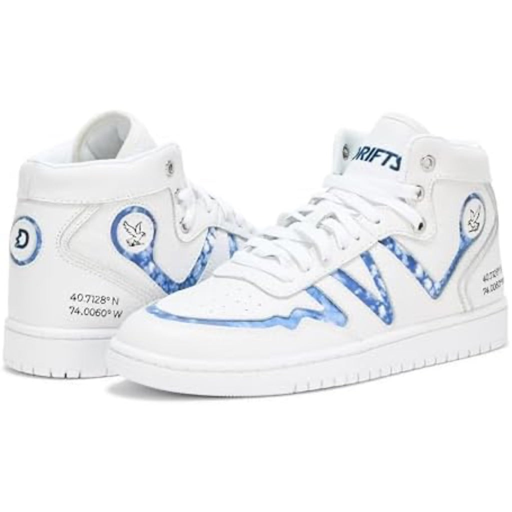 Drifts Unisex Adult's Day Sneaker - White, Size (M) 6 / (W) 6