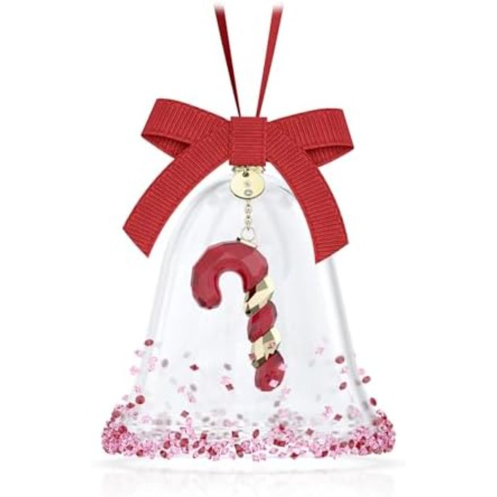 Swarovski Holiday Cheers Dulcis Bell Ornament, Red