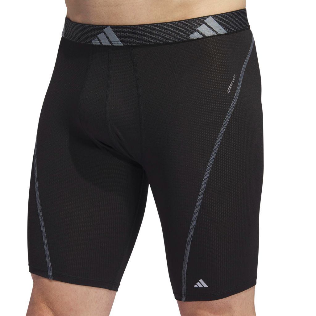 Performance Mesh Long Boxer Brief Underwear (3pk) - size M