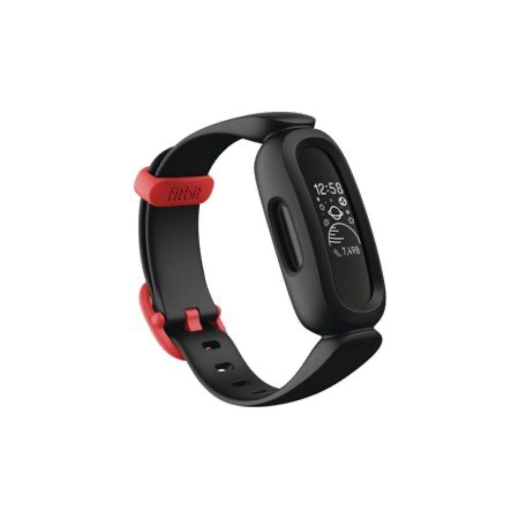 Fitbit Ace 3 PMOLED Wristband Activity Tracker Black, Red