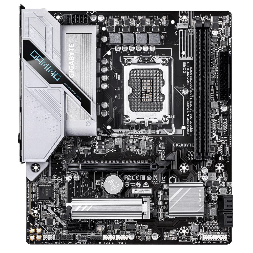 GIGABYTE H810M Gaming WIFI6 Intel Core Ultra (Series 2) Motherboard DDR5