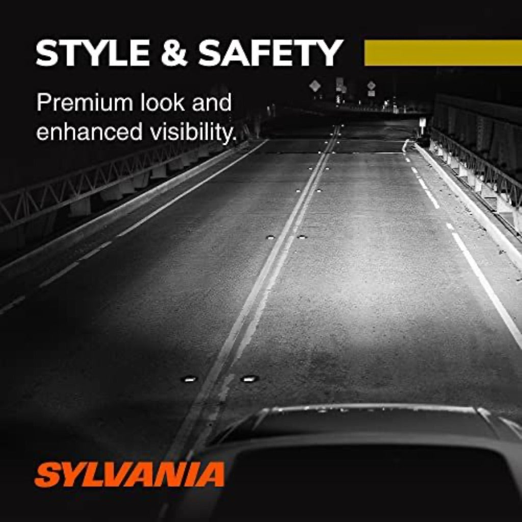 Sylvania 9012 SilverStar ZXe Gold Halogen Headlight Mini Bulb 2 Pack