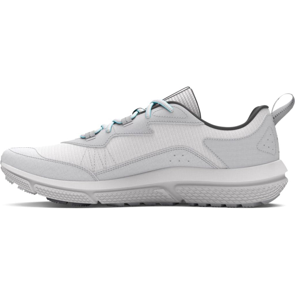 Under Armour Women's Charged Verssert 2, (100) Distant Gray/Halo Gray/Sky Blue - size 5