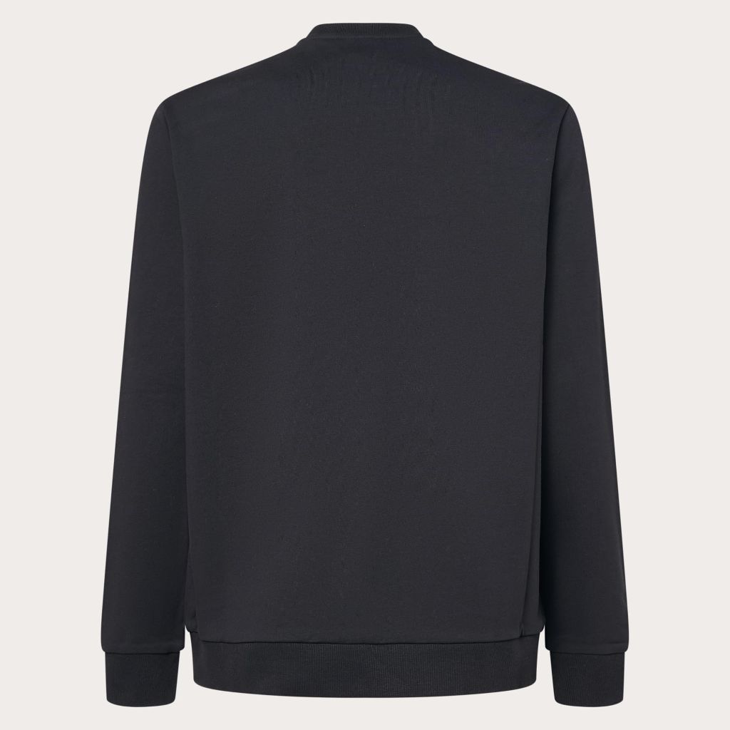 Oakley Mens Embroidered B1B Crew Sweatshirt, Blackout, X-Small