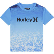 Hurley Boy's Icon UPF 50+ Rash Guard Swim Shirt - Size 4T