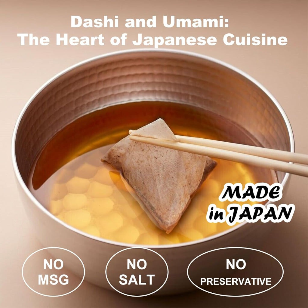 Grelim Dashi Stock Japan Dashi Soup 18 Packets, Natural Domestic Ingredients, Additive Free, MSG Free, Made in Japan Extremely Tasty 8g x 18 Pacs 5.04 Oz