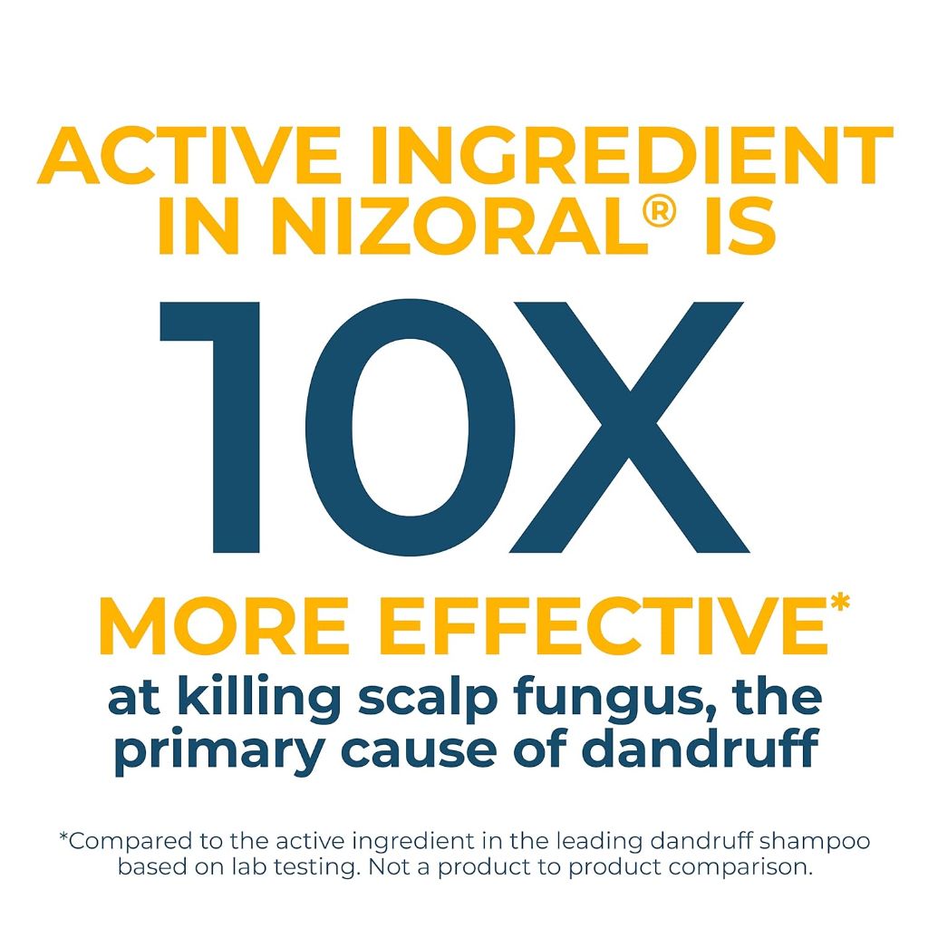 Nizoral Anti-Dandruff Shampoo Value Size, Fresh, | 11 fluid ounces