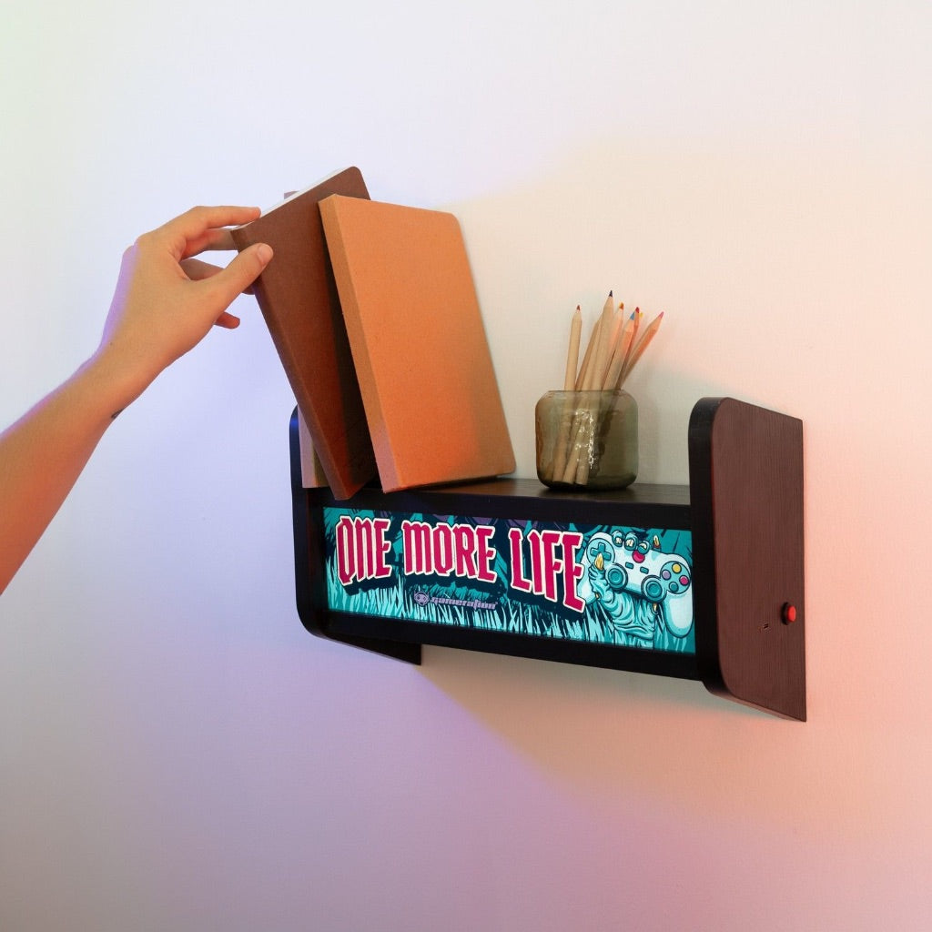 Gameration "One More Life" Arcade Lamp