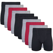 Gildan Men's Underwear Covered Waistband Boxer Briefs, Multicolor (10pk) - size XL