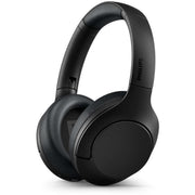 PHILIPS Audio TAH8506BK Over-Ear Wireless Active Noise Cancelling Pro Headphones   Offer Bluetooth 2 Device Multipoint Connectivity   Slim & Flat Fold