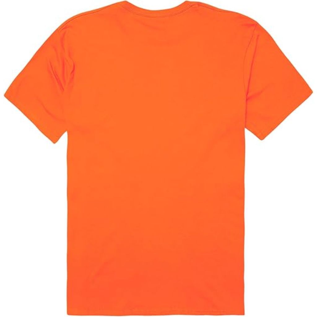 Rapiddominance America Tees Proud American T-Shirt - Orange, Size Small