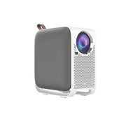 Smart Home Theater Projector with Auto Focus, 1080P HD, 5G Wi-Fi - White