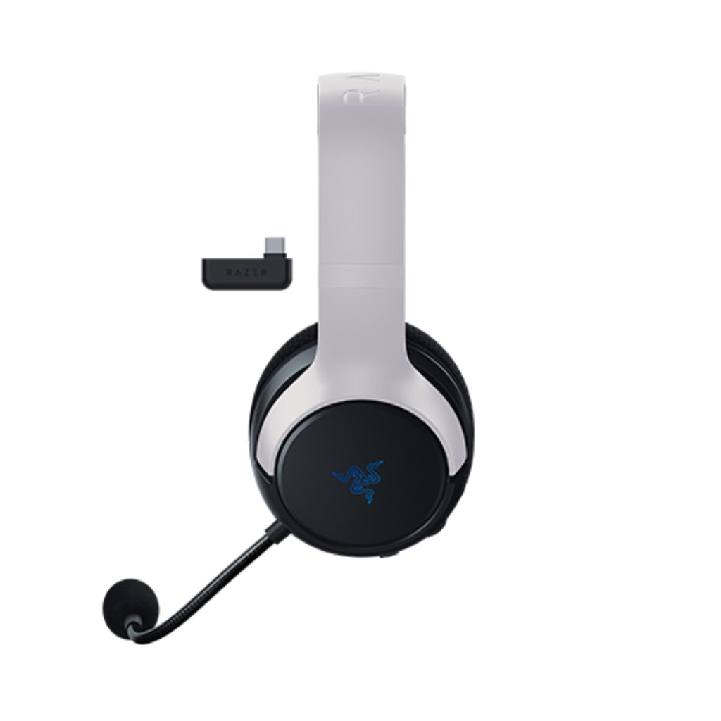 Razer Kaira for Playstation - Wireless Gaming Headset for PS5 - Razer TriForce Titanium 50mm Drivers - Razer HyperClear Cardioid Mic - Razer SmartSwit