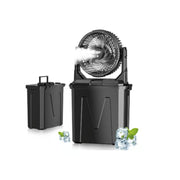 CINGALOOK Portable Misting Fan with 9L Tank & 20,000mAh Battery - 3-Speed - 8H Mist, Lightweight 3.7lbs