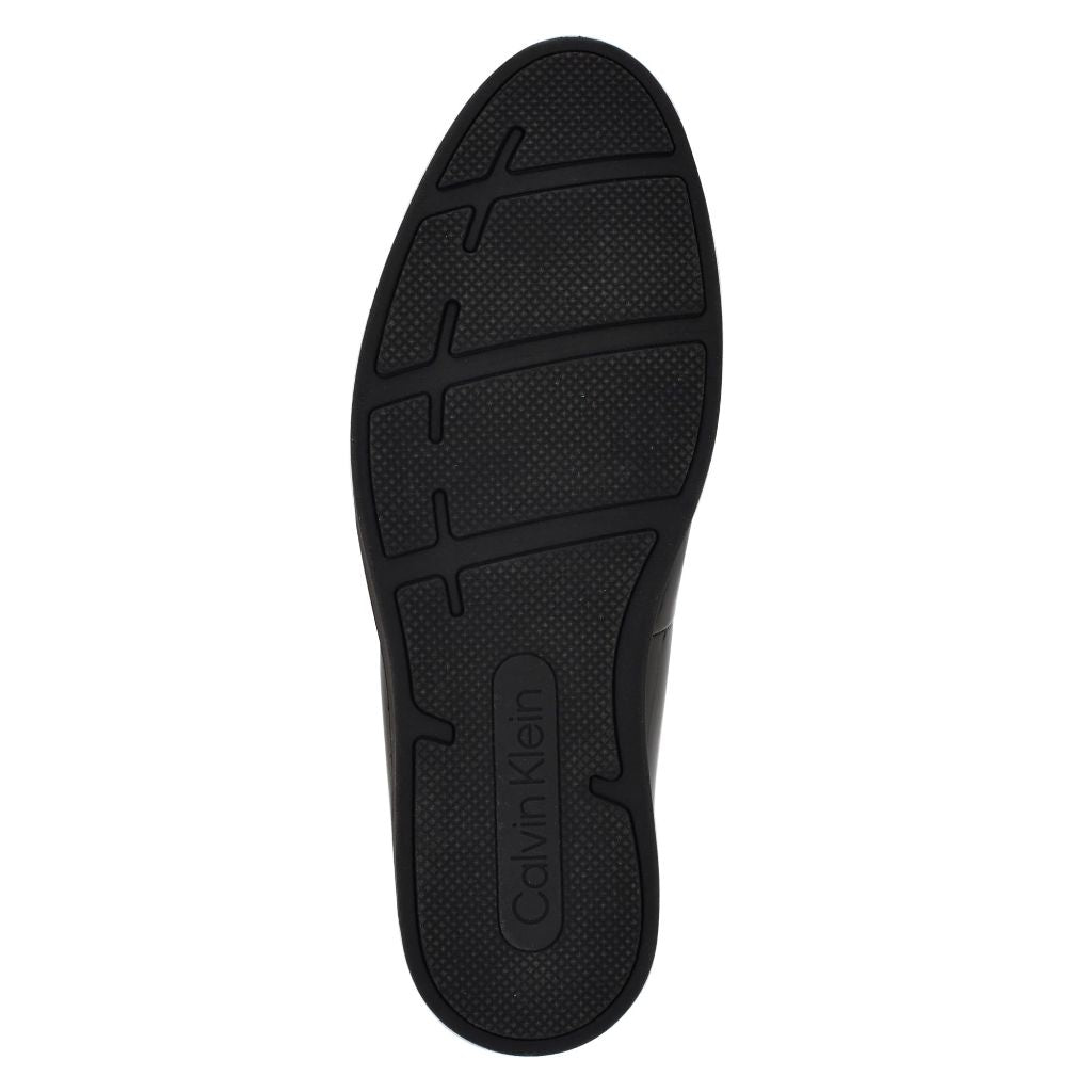 Calvin Klein Men's Fayze Loafer, Black Patent 001, 7