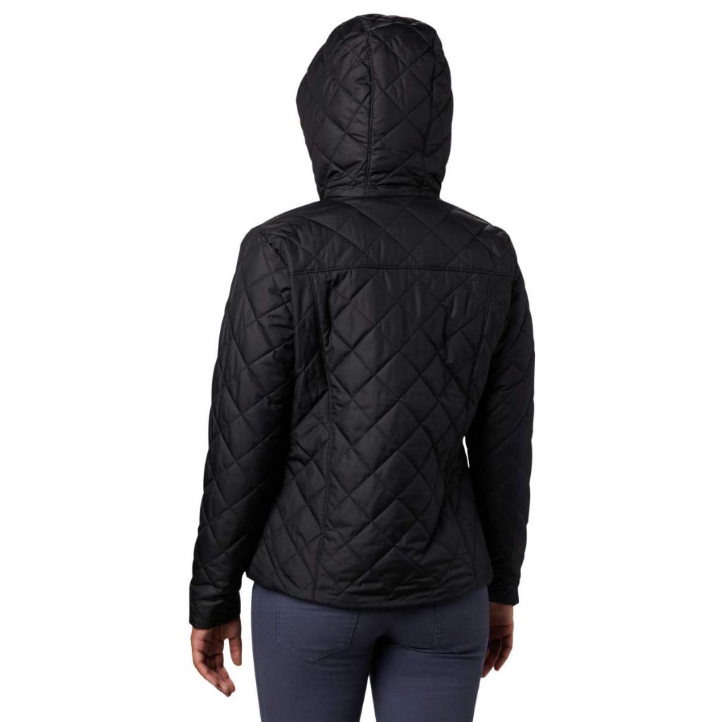 Columbia Women's Copper Crest Hooded Jacket, Black, Medium