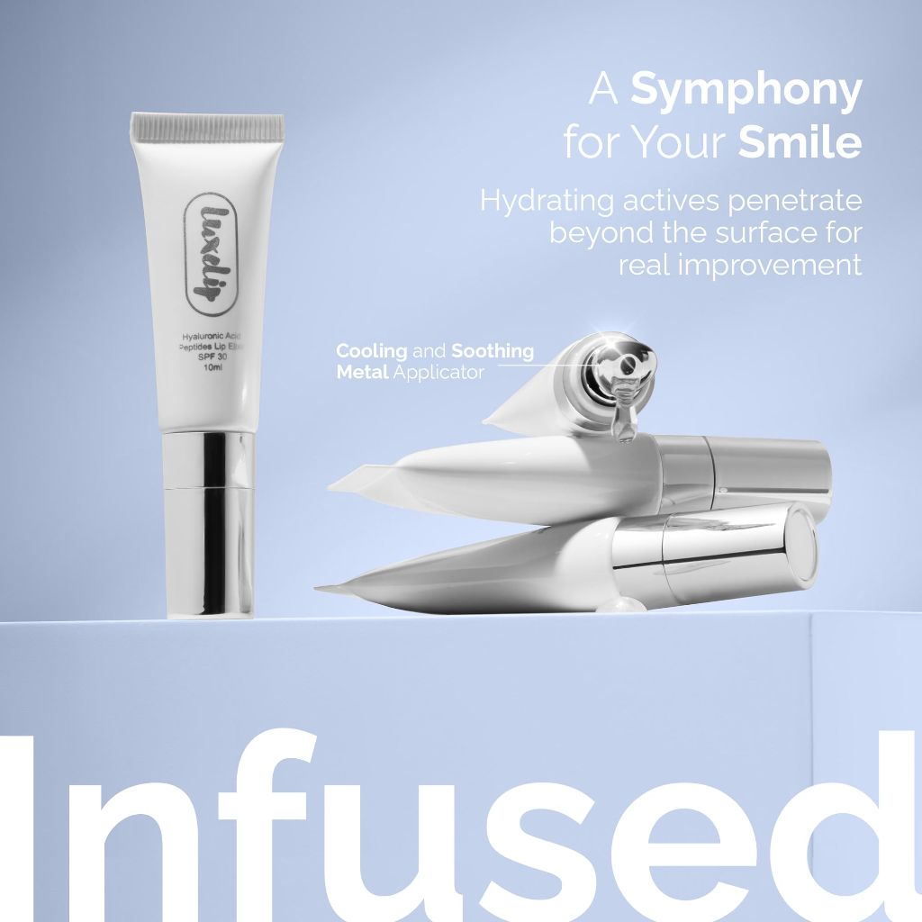 LuxeLip Tinted Lip Balm  (Naturally Clear 10ml)