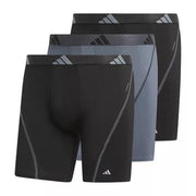 Men's adidas Sport Performance 5" Mesh Boxer Briefs, 3 Pack - Size Small