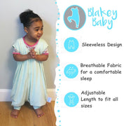 Toddler Sleeping Sack for Ages 18+ Months - 2T-5T Size(Pack of 2 Toddler Sleep Sacks)