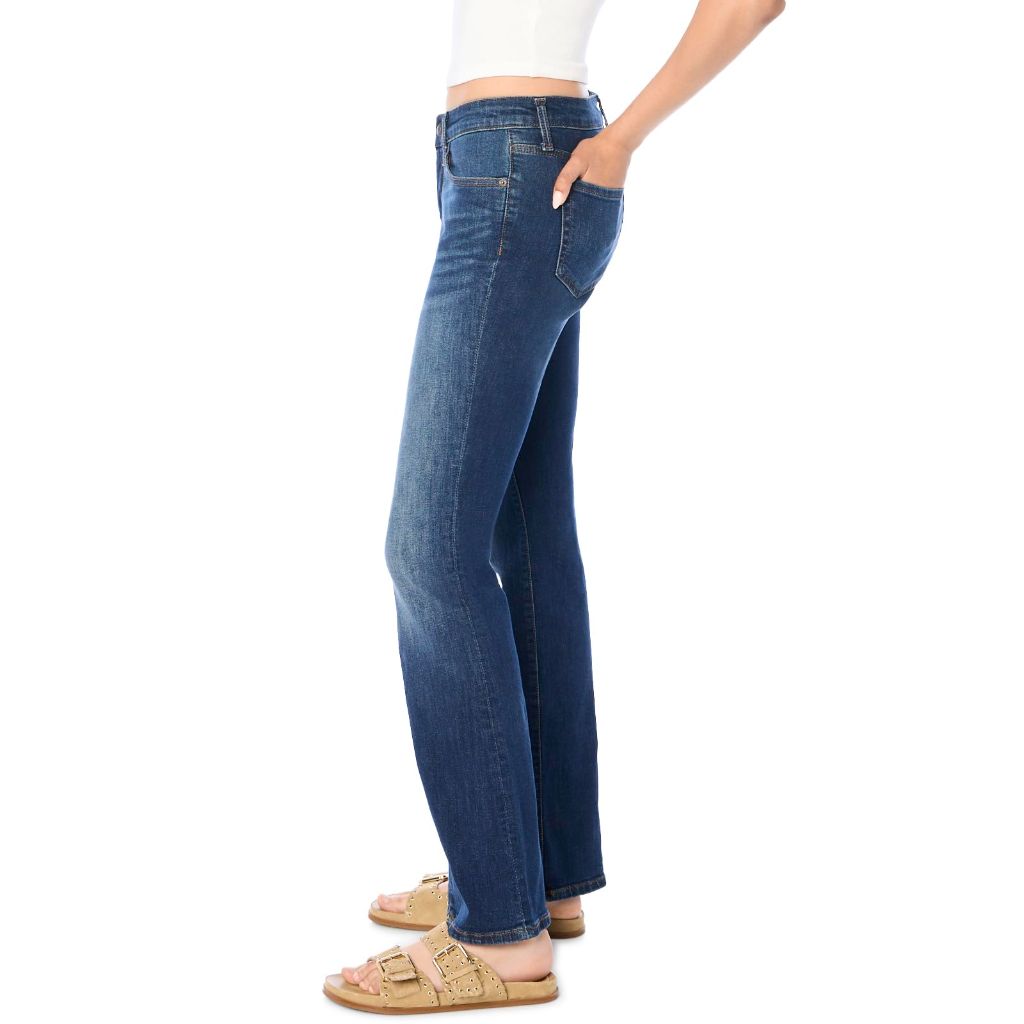 Aero Mid Rise Bootcut Jean, Dark Wash, 12 Regular