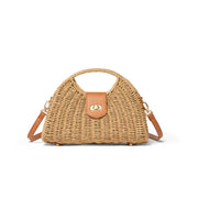 Kurava Womens Straw Crossbody Bag