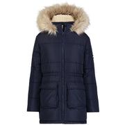 Tommy Hilfiger Toddler and Little Girls Patch Pocket Anorak Puffer - Navy Blazer size 5/6