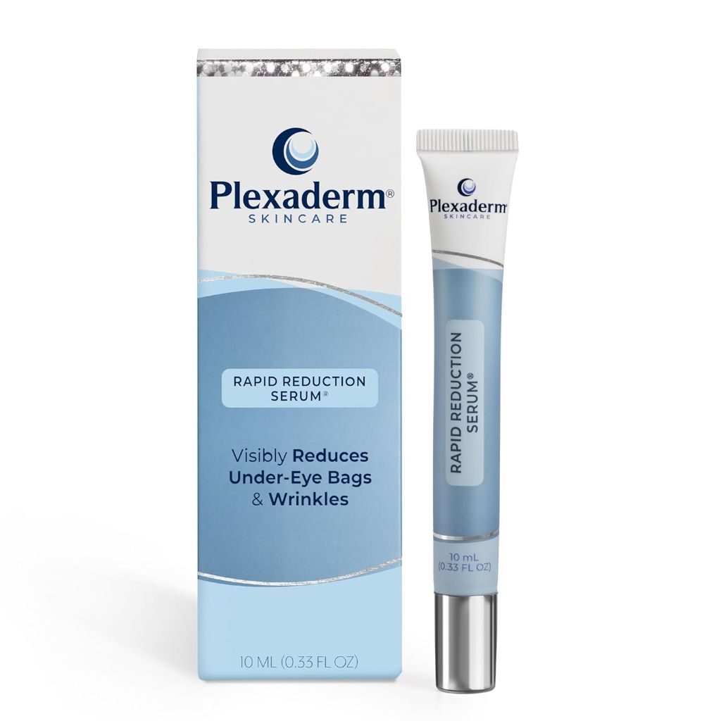 Plexaderm Rapid Reduction Eye Serum Advanced Formula Reduces Under-Eye Bags & Wrinkles - 0.33 fl. oz.