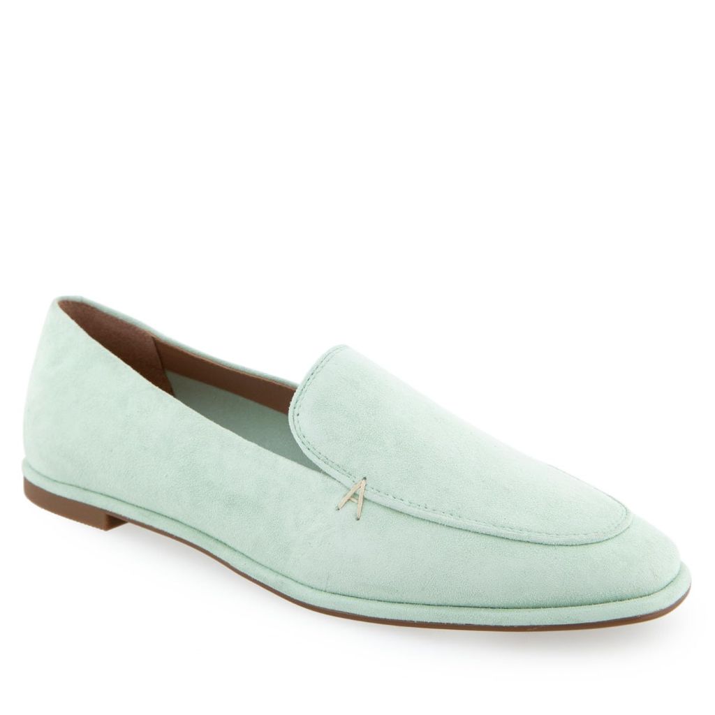 Aerosoles Women's NEO Loafers - Gleam Suede, Size 5