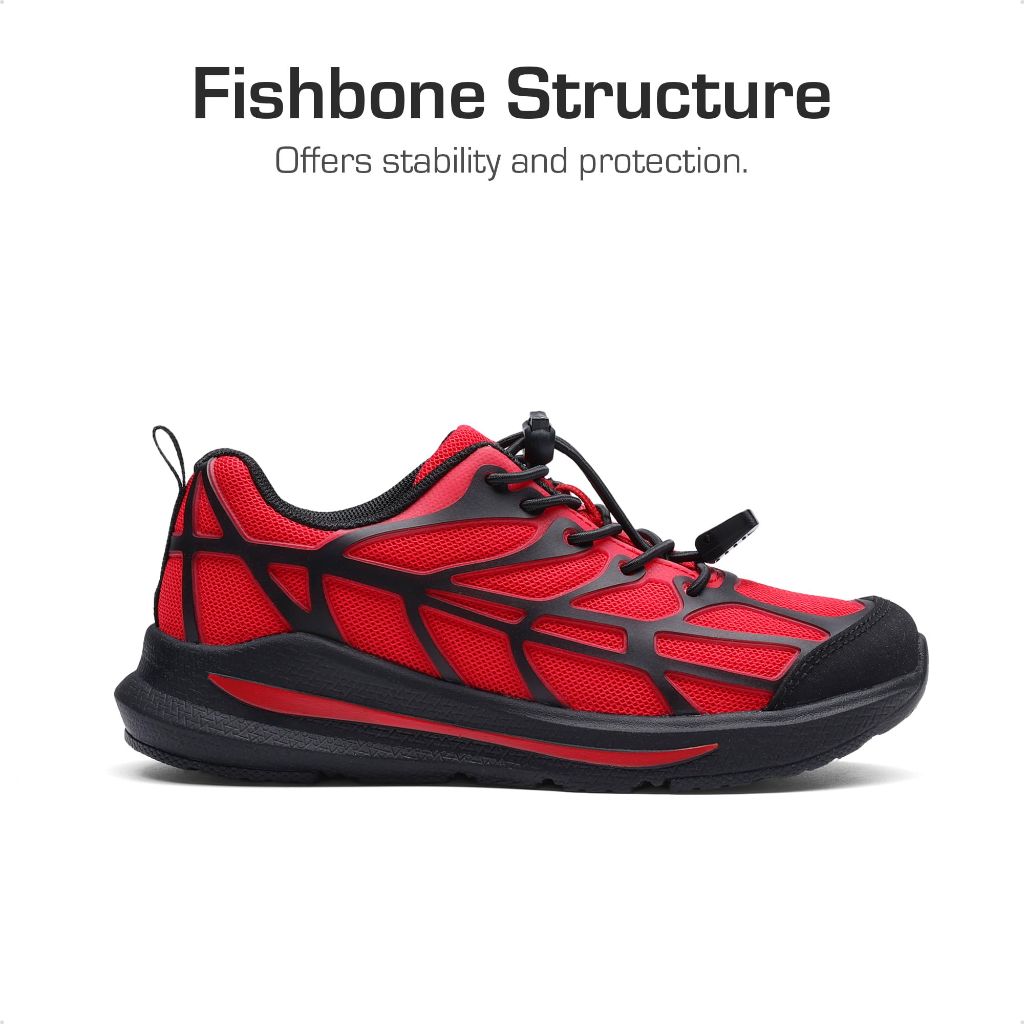 SZ 6, DREAM PAIRS Boys Girls Running Shoes Kids Athletic Big Kid, Red/Black,KKUMRS2521