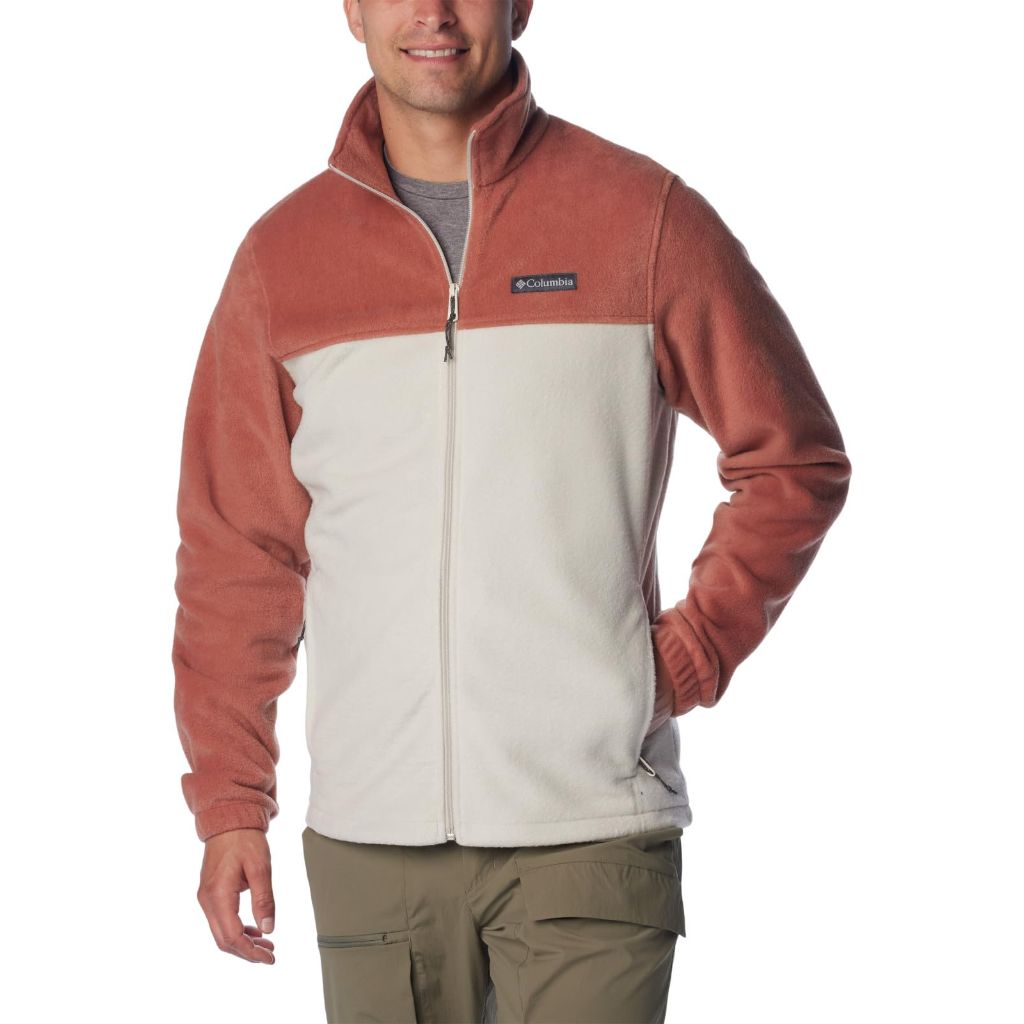 Columbia Men's Steens Mountain Full Zip 2.0, Auburn/Dark Stone, SZ XL