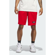 adidas Men's Legends 5" Basketball Shorts - Better Scarlet, XS