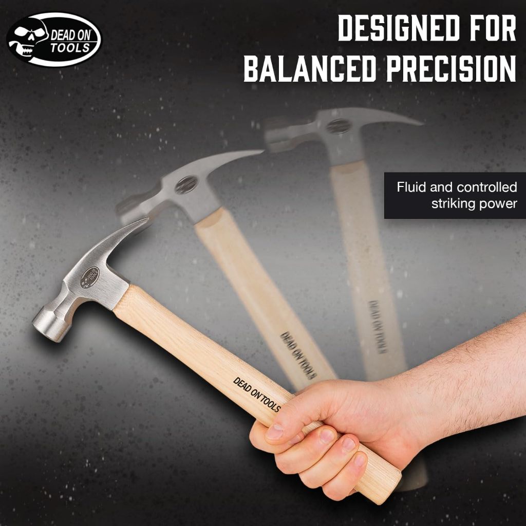 Dead On Tools 10oz Smooth Face Finishing Hammer (DOH10S11)