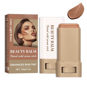 Beauty Balm -Tinted Solid Serum Foundation Stick – Skin Color |  Natural Finish, 20g  (Light Brown Shade)