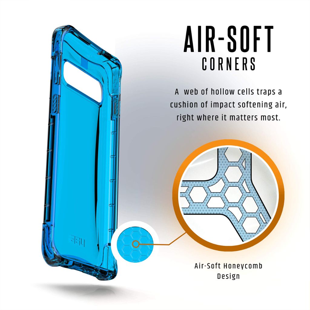 UAG Samsung Galaxy S10 [6.1-inch Screen] Plyo [Glacier] Military Drop Tested Phone Case
