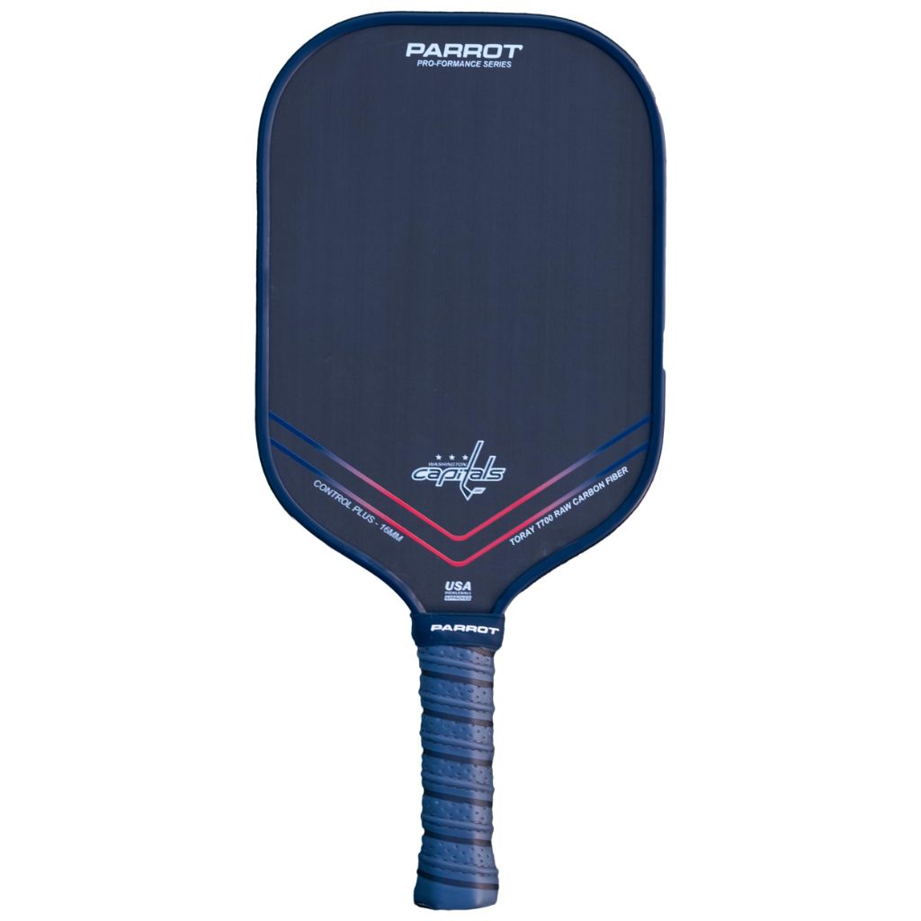 Team Golf Parrot Paddles NHL Washington Capitals Pro-Formance Pickleball Paddle