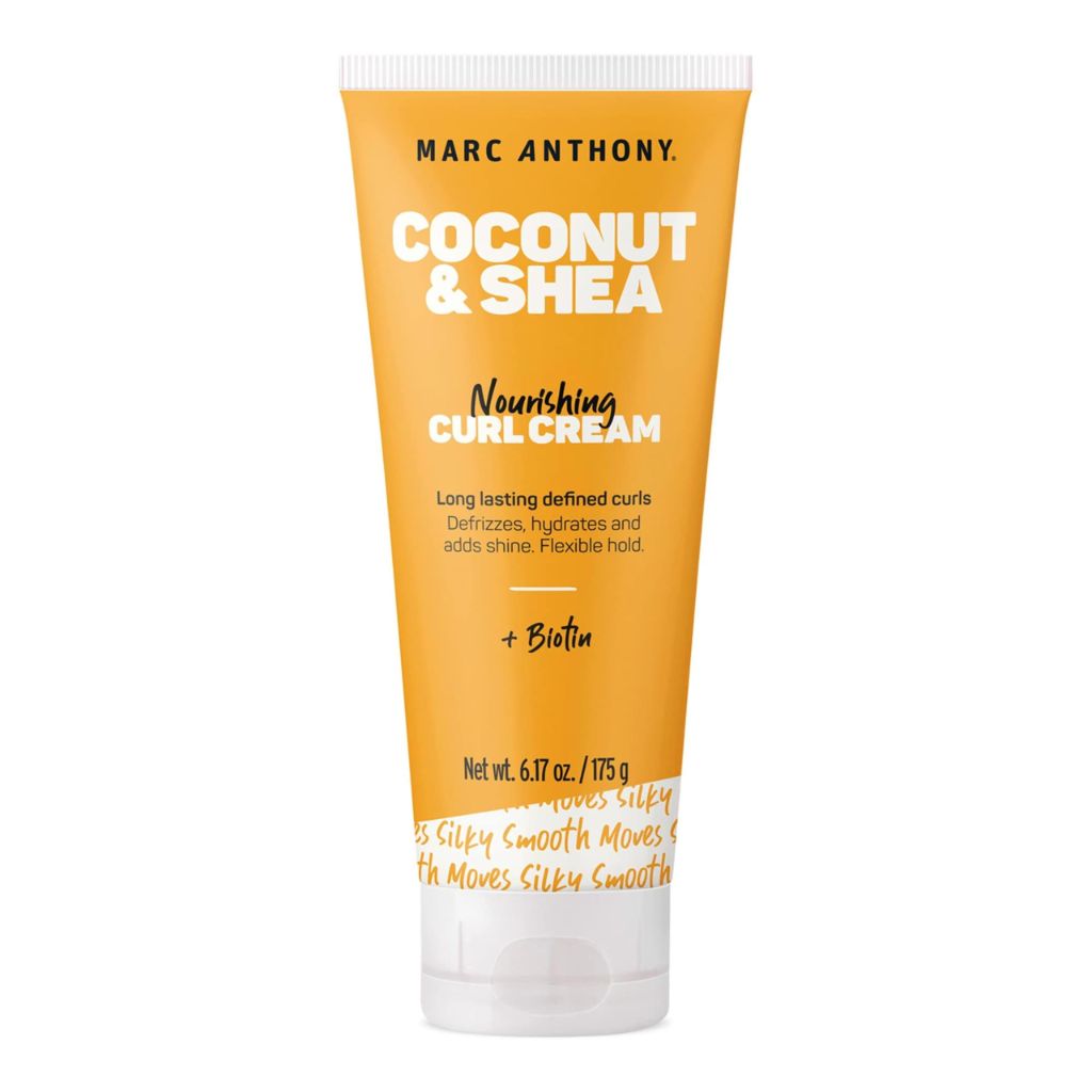 Marc Anthony Nourishing Curl Defining Hair Styling Cream for Extra Dry Hair, Coconut & Shea - 6.17oz.